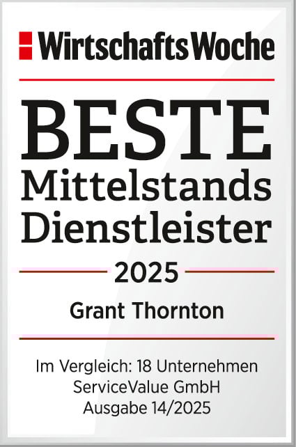 WirtschaftsWoche Top Mittelstand Dienstleister 2024